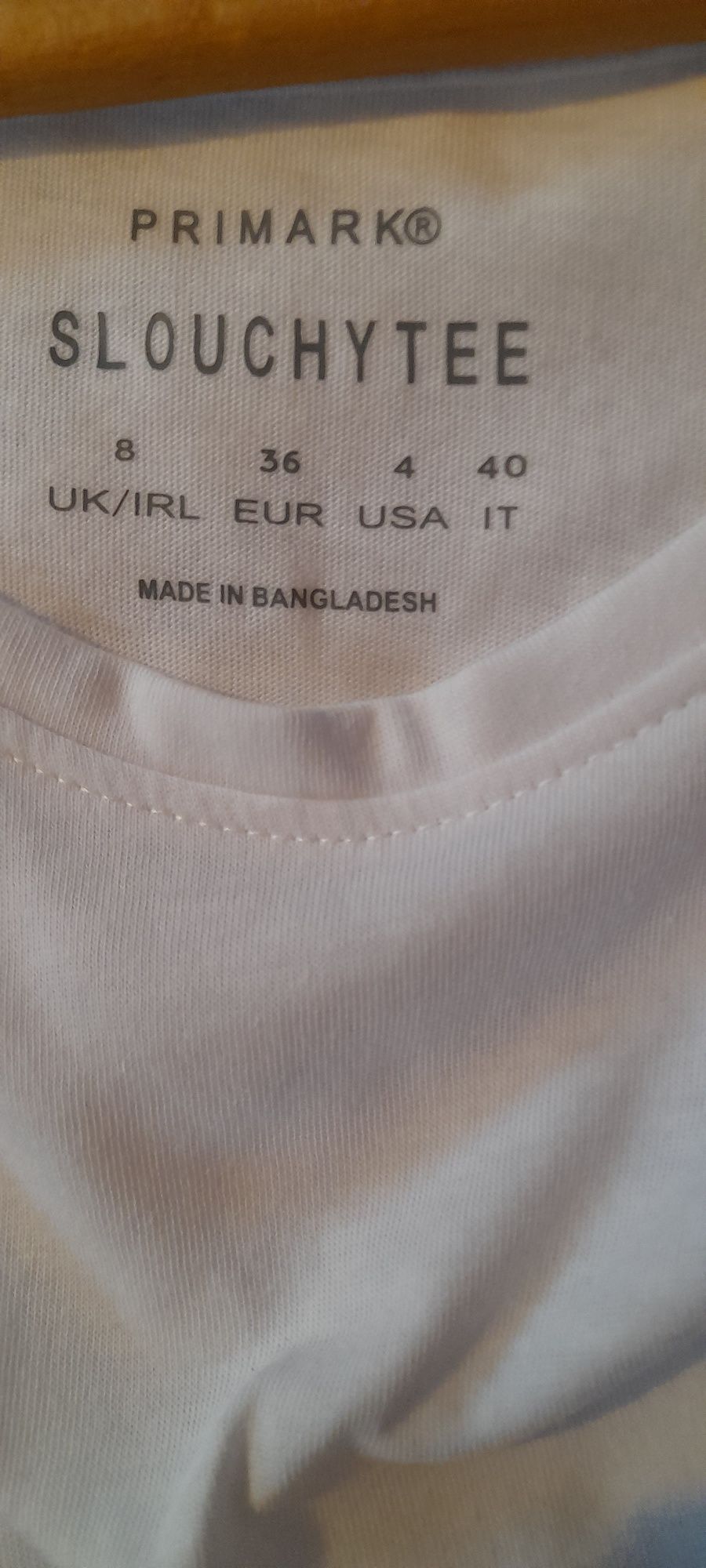 T-shirt  Primark roz. 36 biały