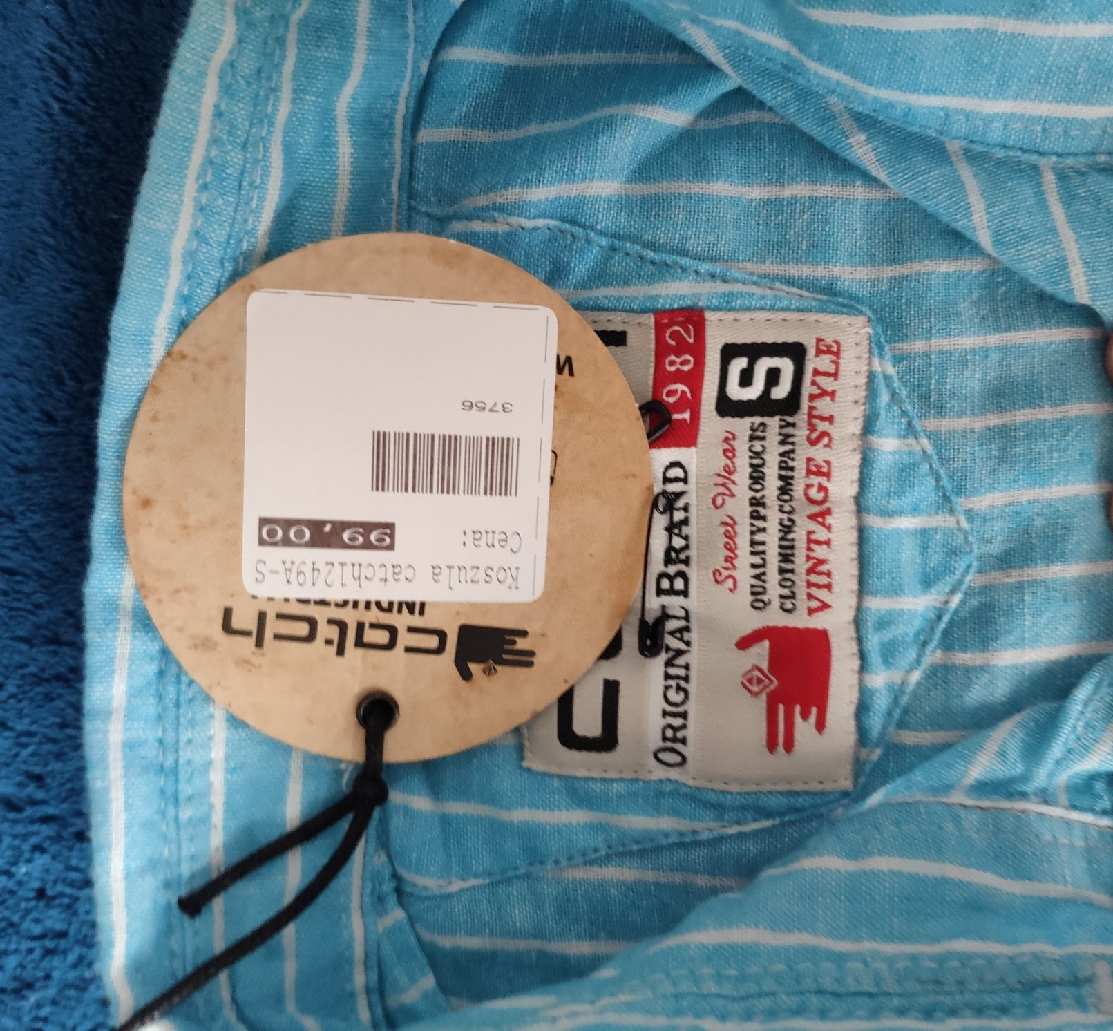 Nowa koszula męska, bawełna, długi rękaw S, M, L, XL