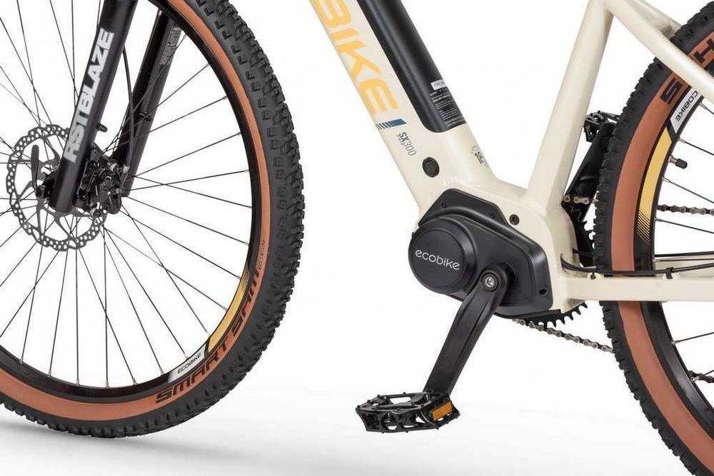 Rower elektryczny MTB EcoBike SX300 100Nm rozm M/L 29" 672Wh RATY 0%