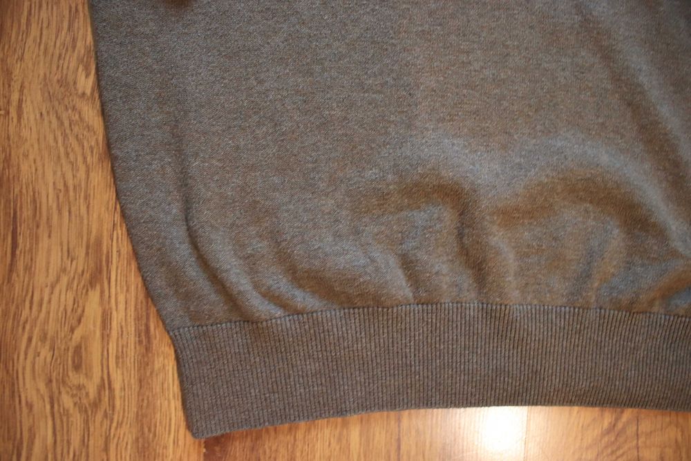 Sweter Meyer and Meyer r. M beżowy męski bawełniany okrągły dekolt