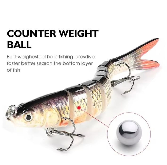 Isca Multi Articulada 135mm 20g