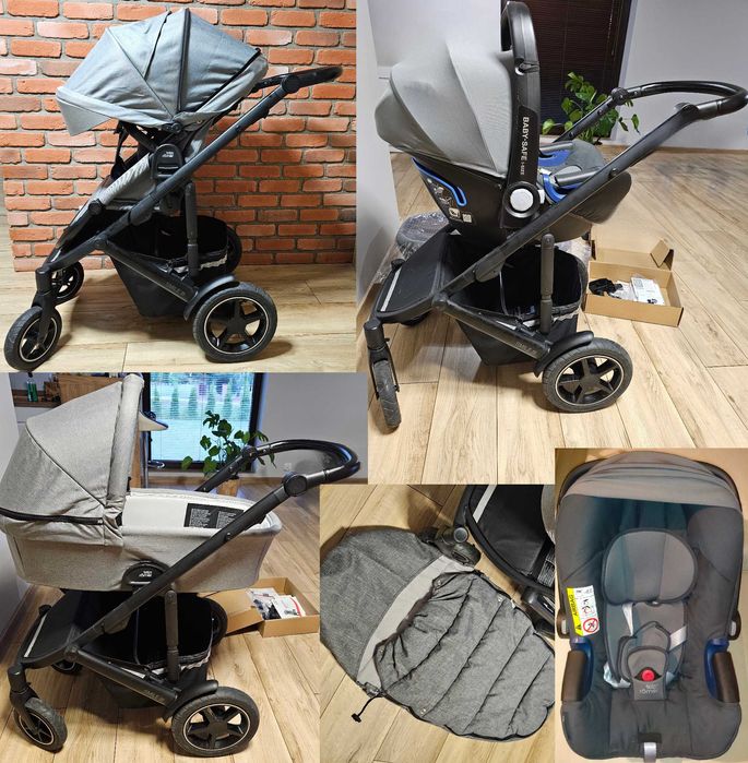 BRITAX Romer Smile III 0m-22kg Komfort 3w1 - spacerowy,gondola,fotelik