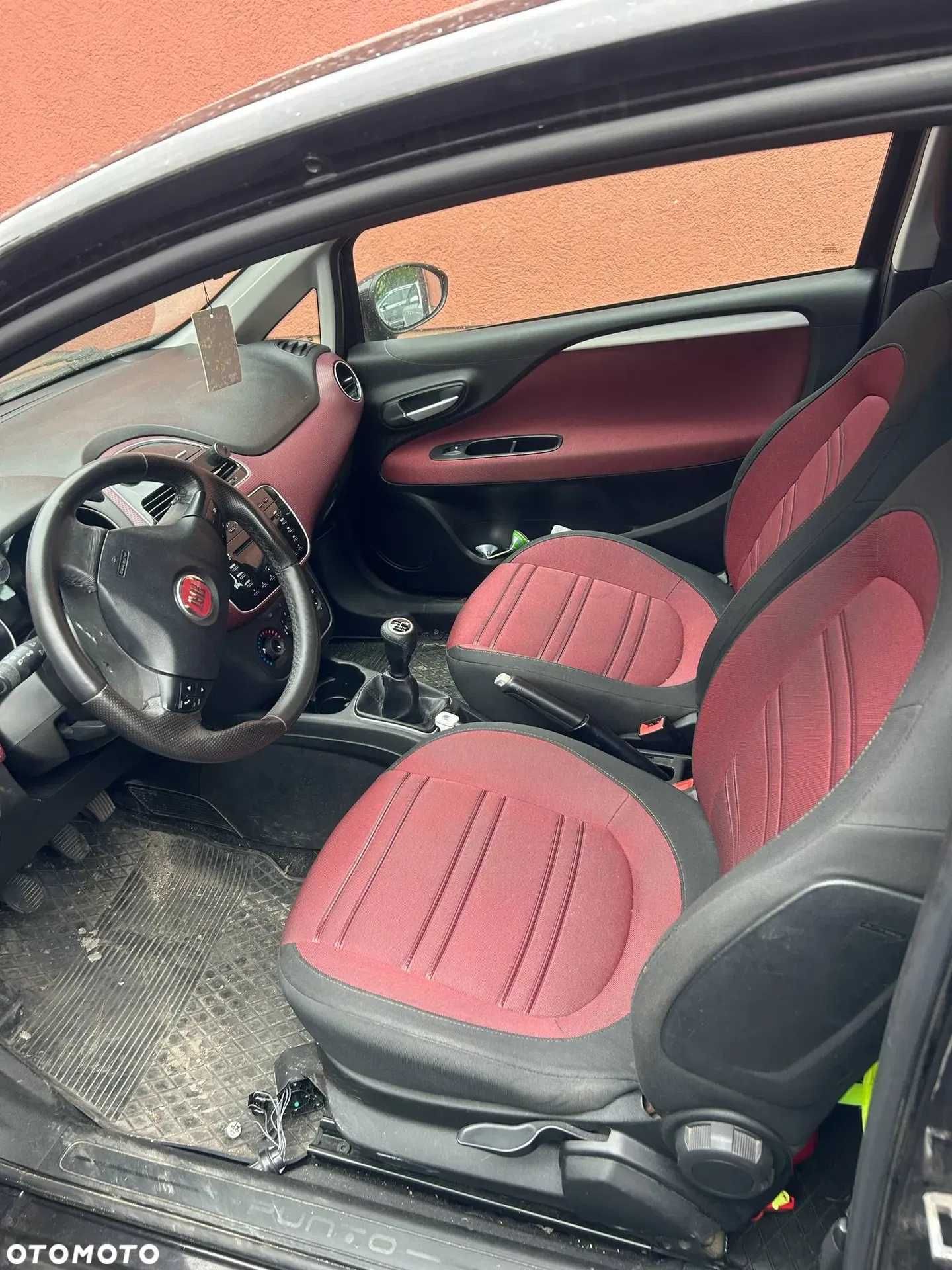 Fiat Punto Evo po stłuczce