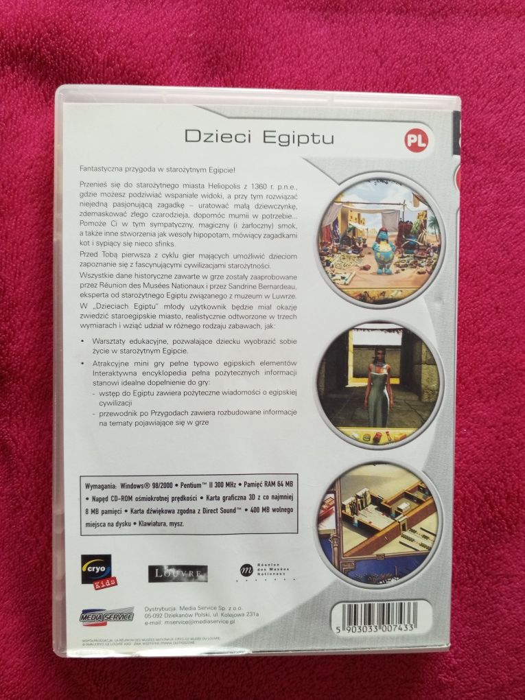 Dzieci Egiptu gra CD