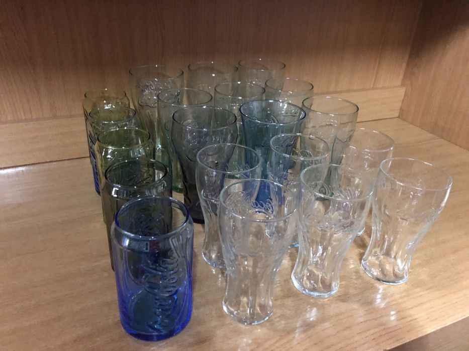 Copos Coca Cola conjunto de 20 unidades