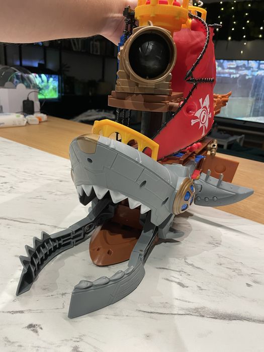 Fisher Price Imaginext duży statek piracki