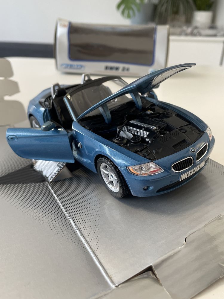 Model BMW Z4 3.0i 1/24 Welly jak Bburago Maisto 1:24