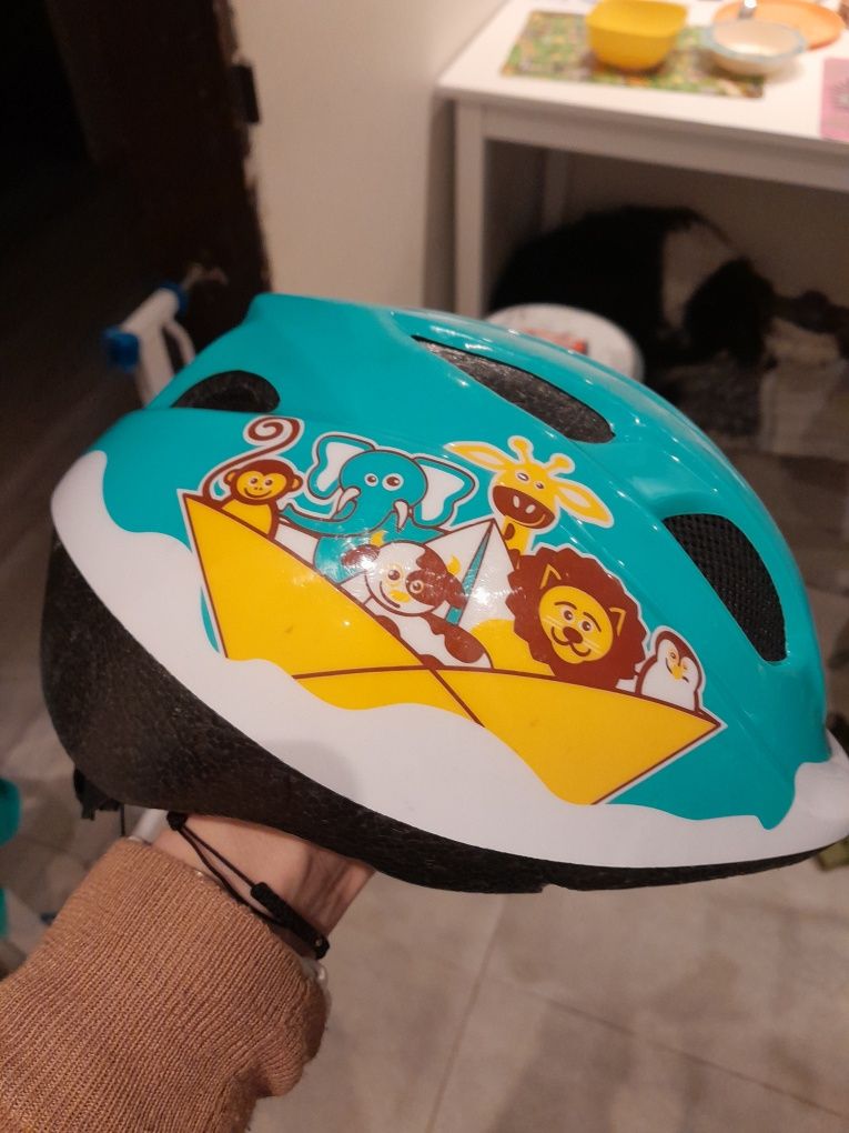 Kask rowerowy dziecięcy BTwin XS 46-53