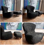 Ligne Roset fotel z podnozkiem Femina Body