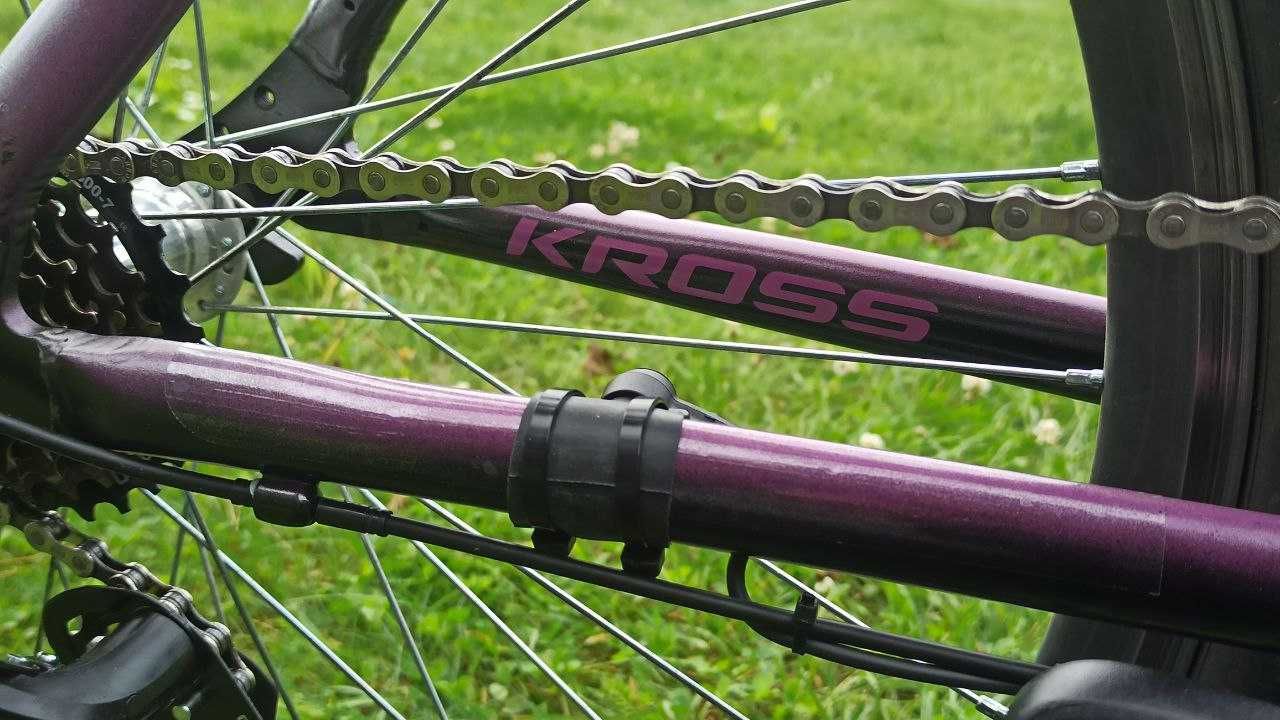 ebike Kross elektryczny r. S, 26", tsdz2 (ulepszony) OSF Nowa konwers.