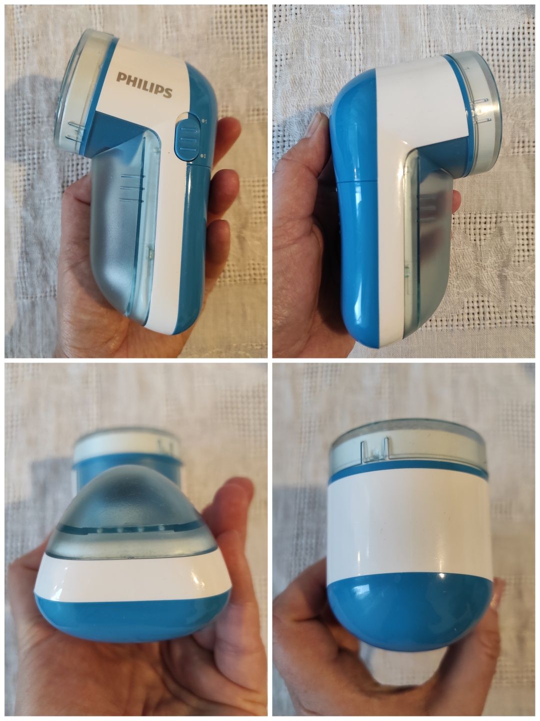 Машинка для стрижки катышков PHILIPS Fabric Shaver GC026 
Blue. Машин