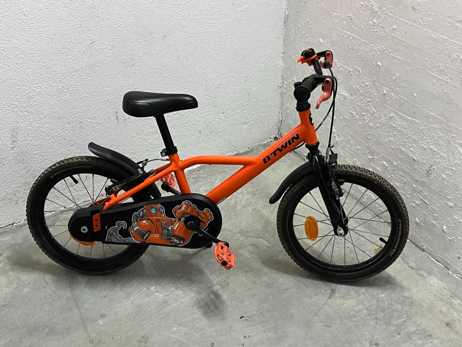 Bicicleta criança roda 16 idade ideal 4 a 6 anos