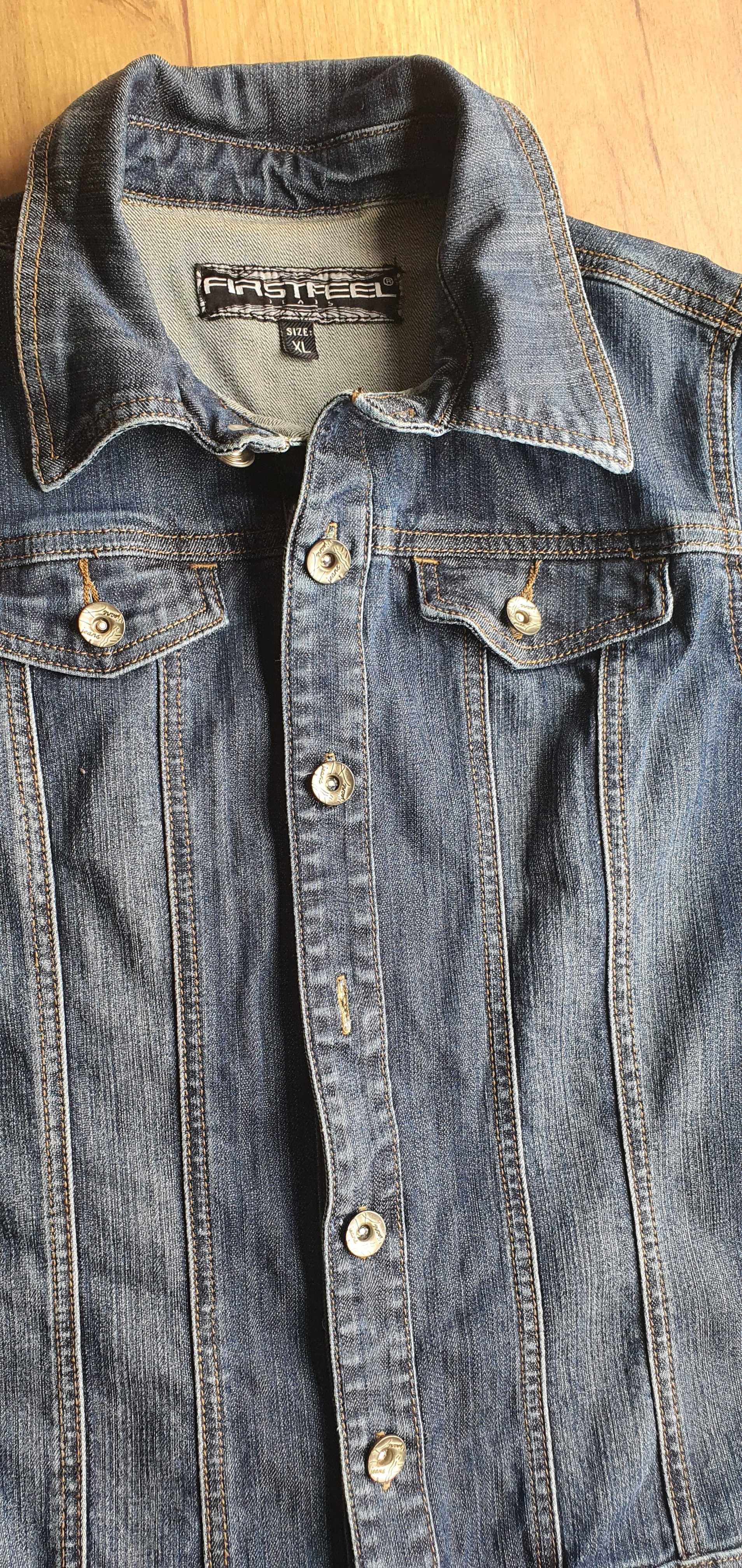 Kombinezon jeansowy krótki First Feel M/L 38