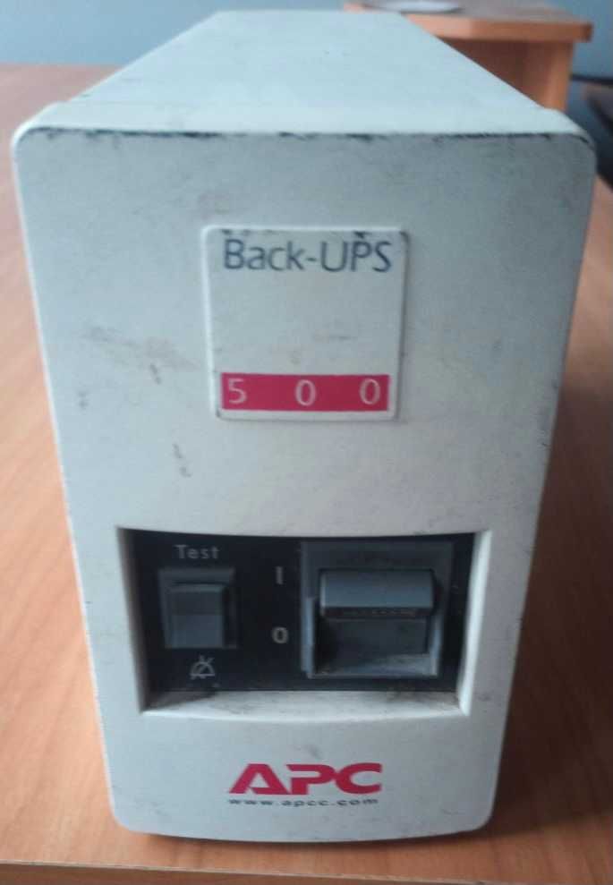 UPS УПС ДБЖ Mustek PowerMust Office 650, APC Back-UPS 500