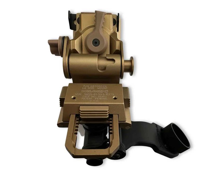 Кріплення Wilcox coyote + j arm для ПНБ ПВС 14 (повністю металеве)