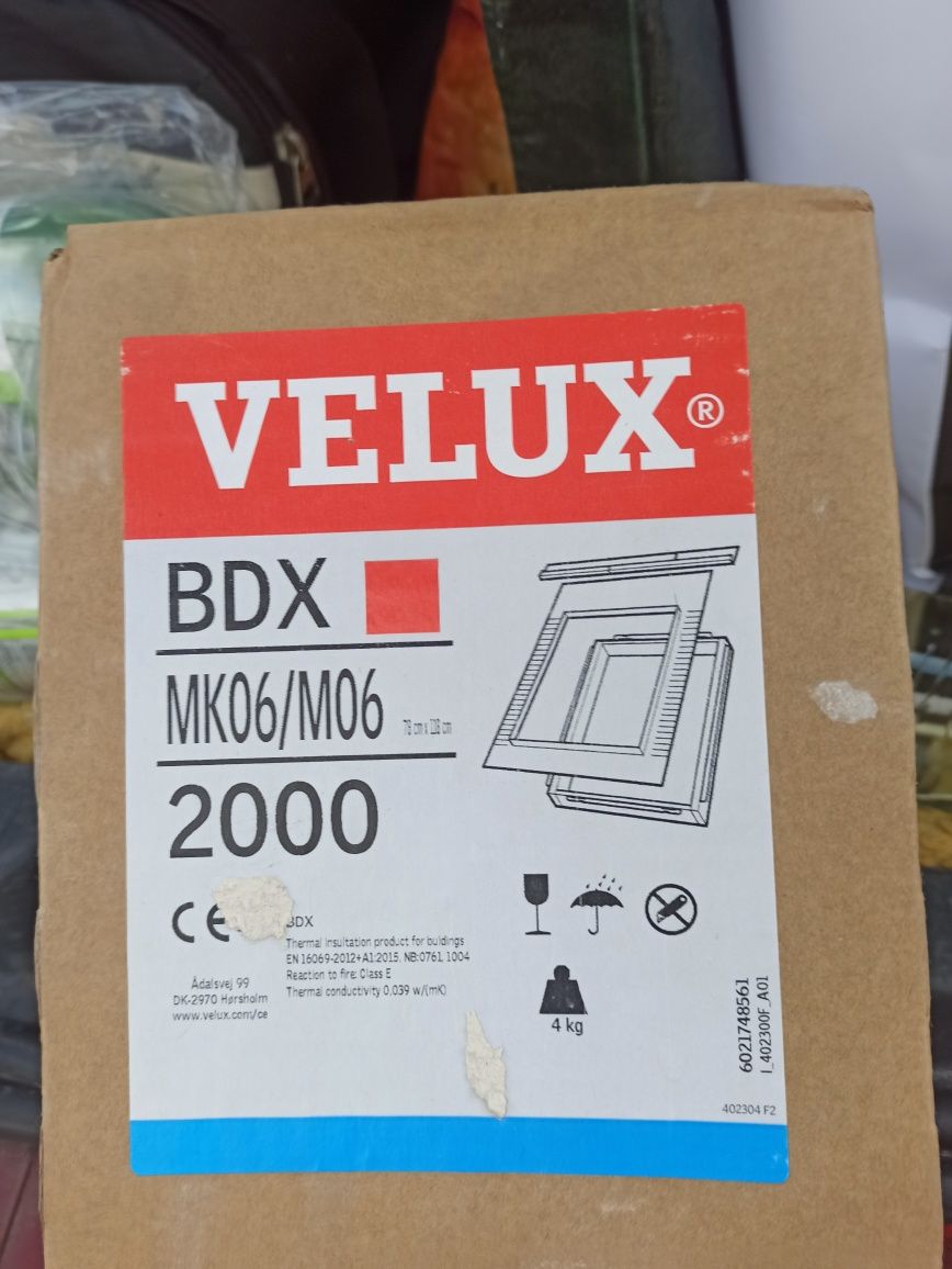 Rama izolacyjna BDX MK06 78 x 118 cm Velux