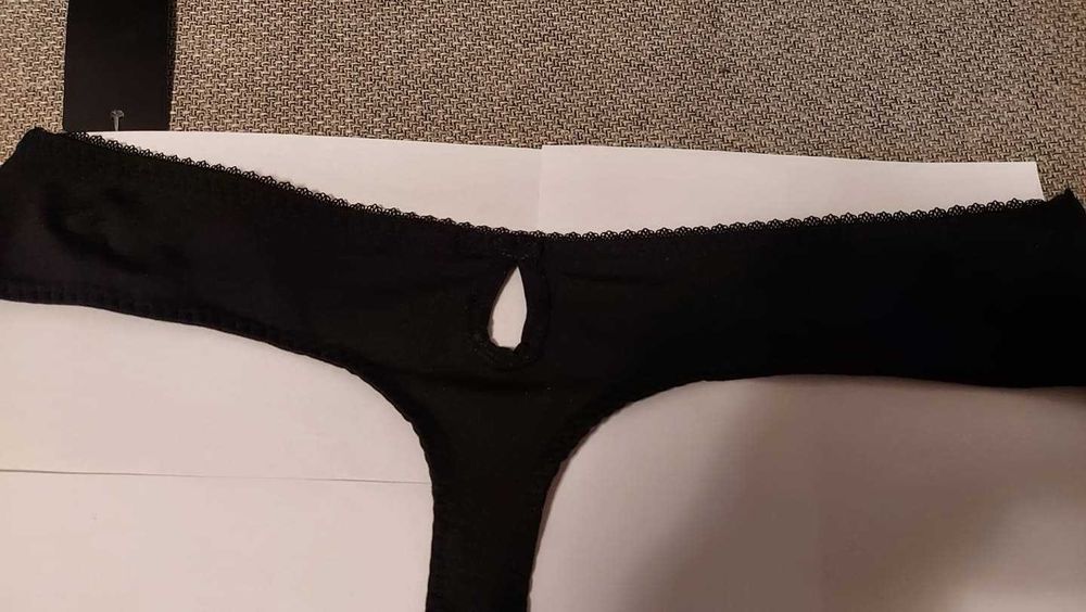 ekskluzywne majtki hipster string Change czarne XS Lizabeth Walentynki