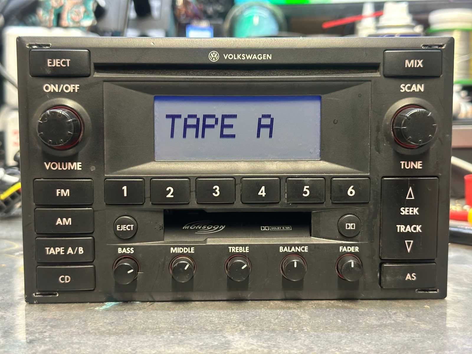 Fabryczne Radio  Monsoon Premium 6  CD Player Passat B5 Jetta Golf GTI