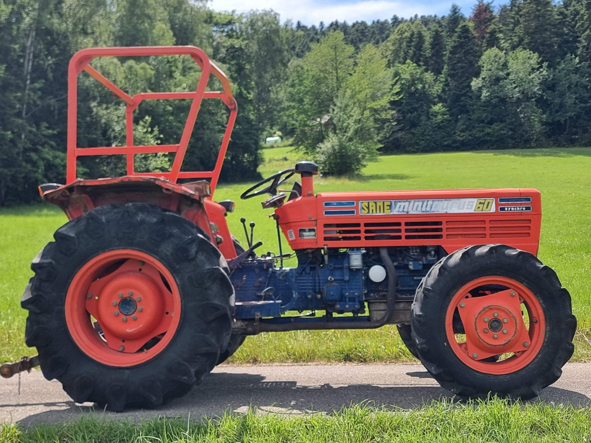 Ciągnik Same Minitaurus 60. Napęd 4x4, REWERS, Pełzaki*