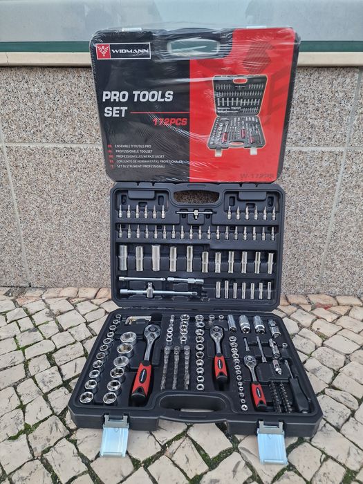 mala de ferramenta como 172 peças nova