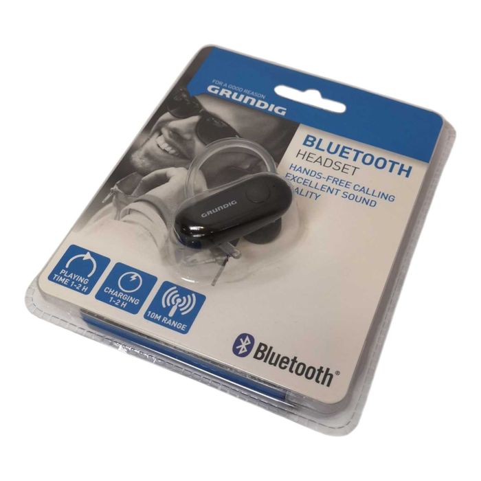 Zestaw Słuchawkowy Bluetooth Grundig (Czarny)