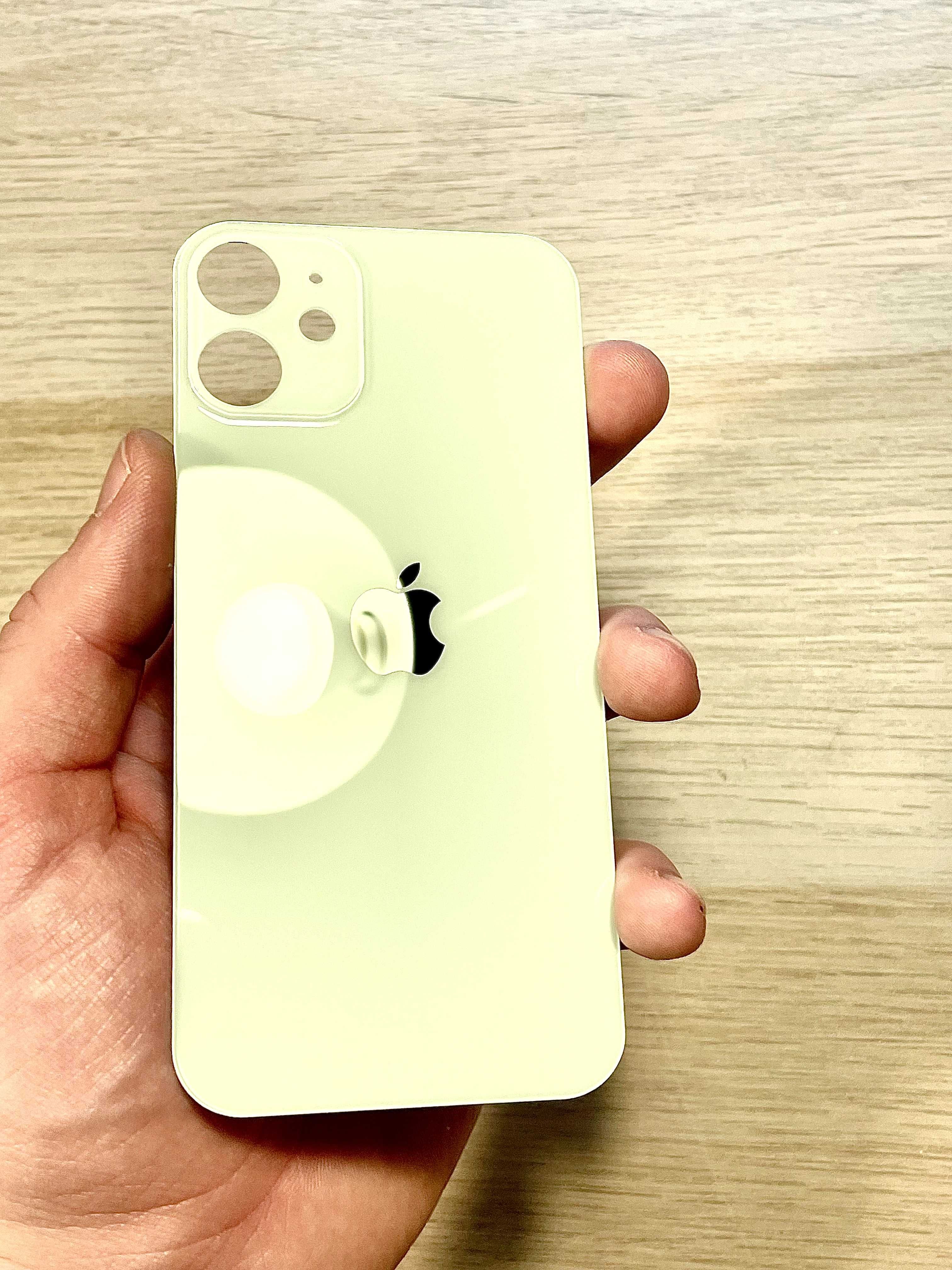 Tylne szkło / Klapka / Plecki / Panel do iPhone 12 Mini – Zielony
