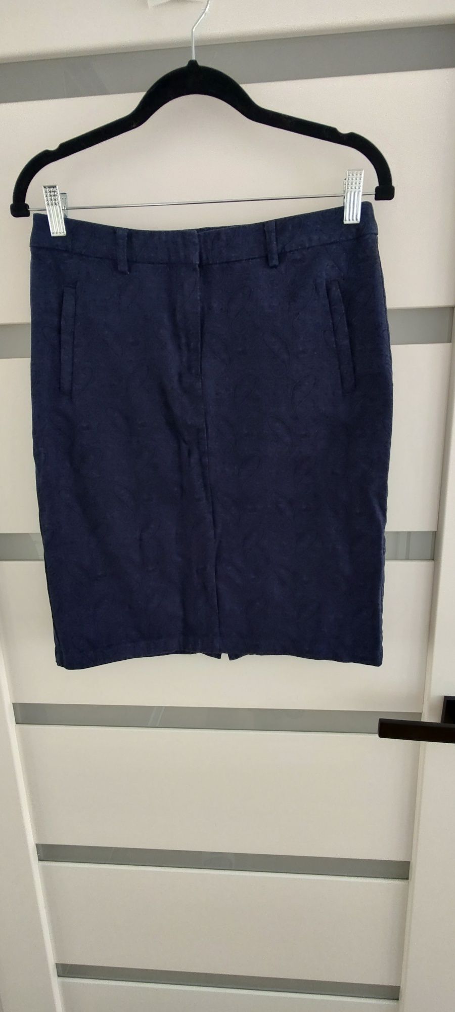 Spódnica paisley 38 M granat Quiosque