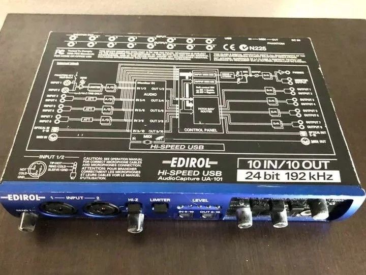 Interface audio edirol ua-101