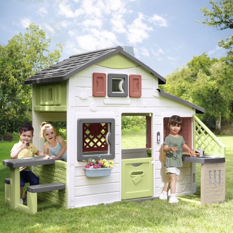 Будинок Smoby Смобі 7600810207 Life для друзів із літньою кухнею