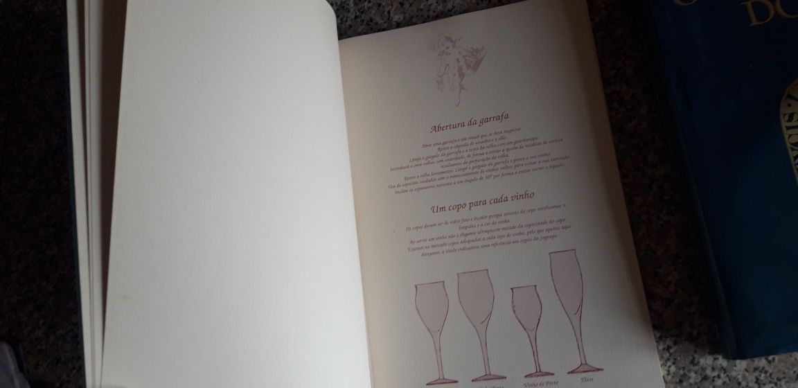 Conjunto de 3 Livros de Vinhos
