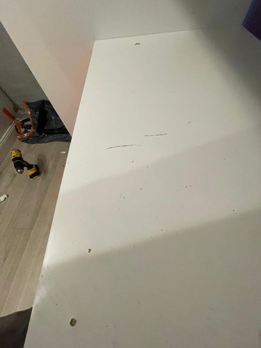 Łóżko na antresoli z biurkiem IKEA