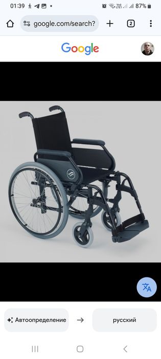 Механическое инвалидное кресло-коляска Sunrisemedical Breezy 300