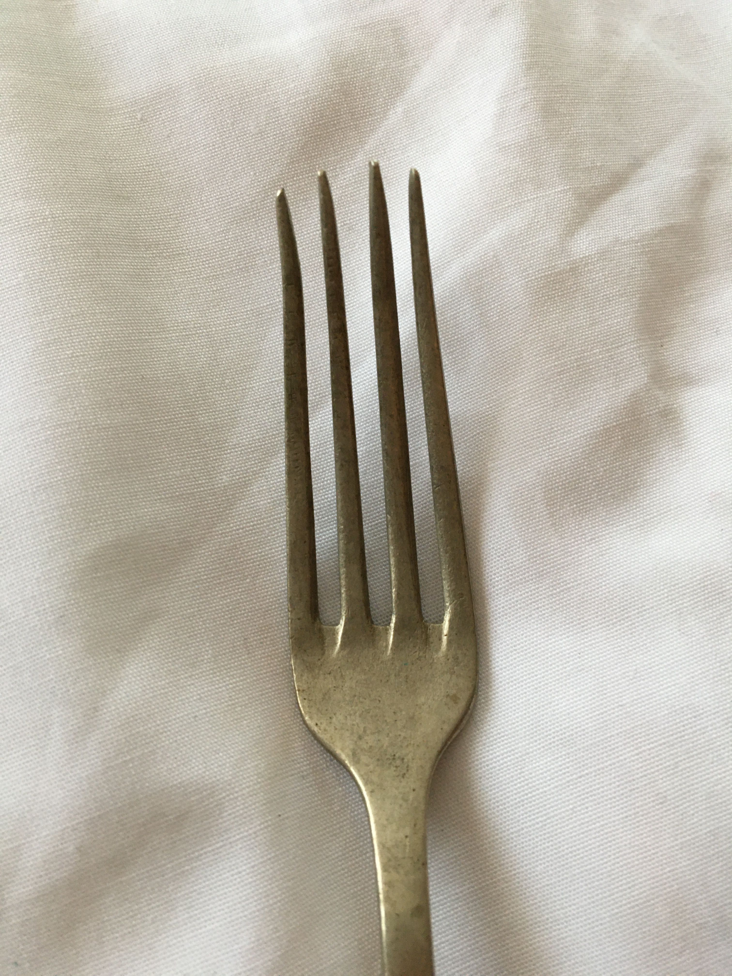 Stary widelec, plater, 1 szt