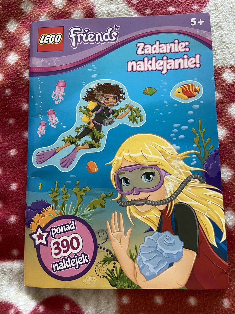 Lego friends kolorowanka z naklejkami nowa unikat