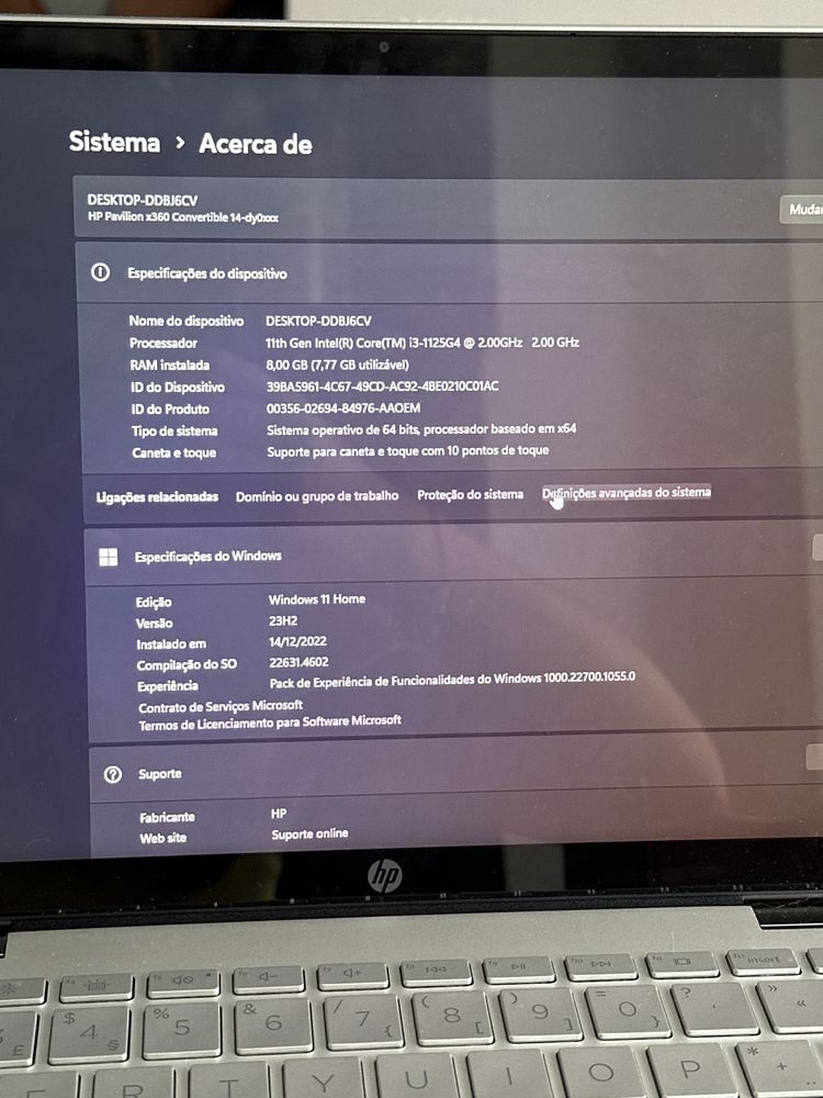 HP Pavilion x360 Convertible 14-dy0xxx