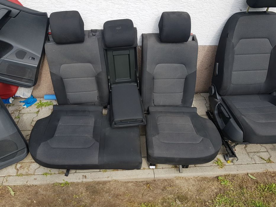 Komplet Foteli 3 Boczki Europa VW Passat B7 3AB