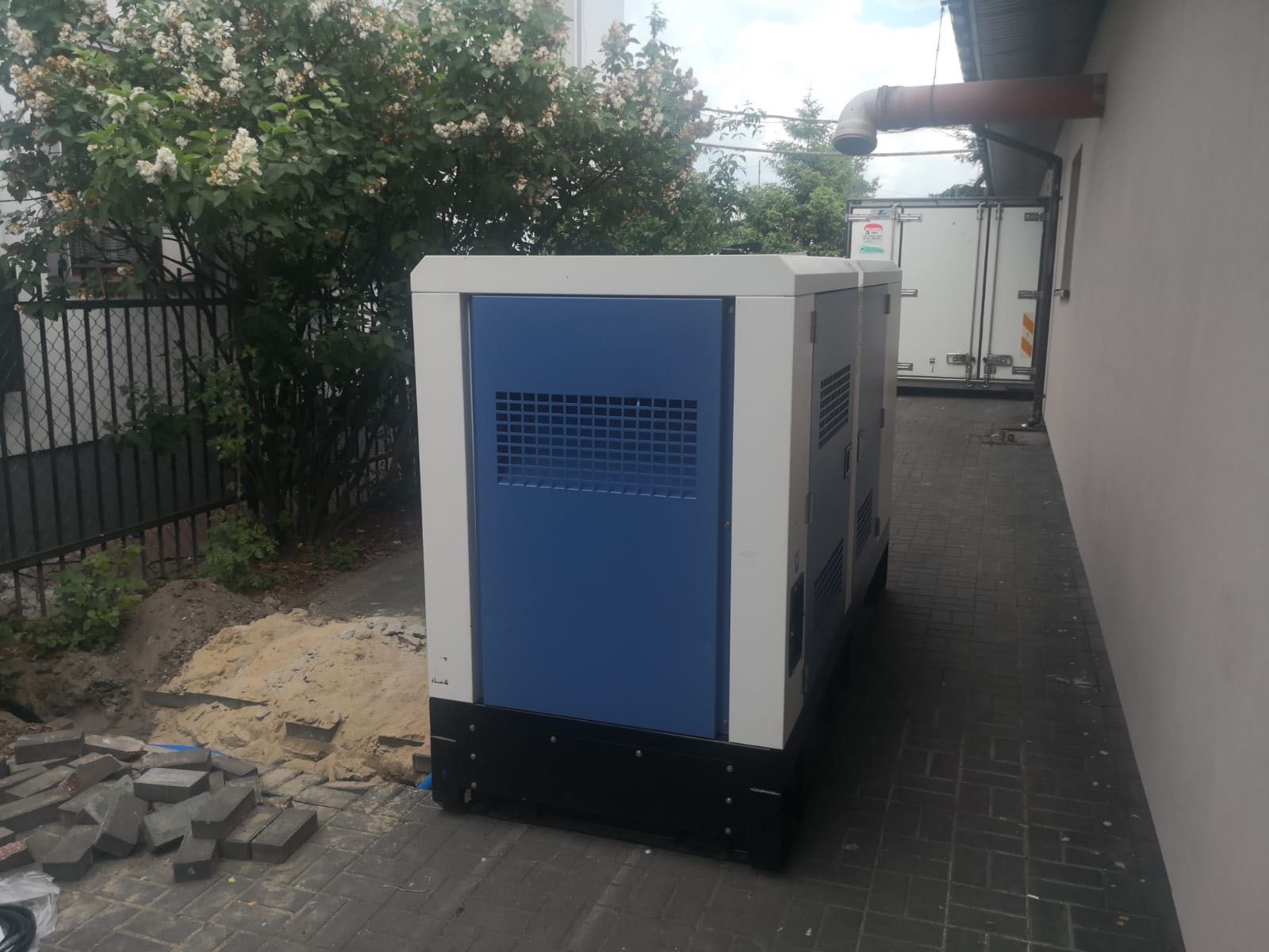 agregat prądotwórczy 100 / 110 kW z automat.ATS lic.PERKINS diesel AVR