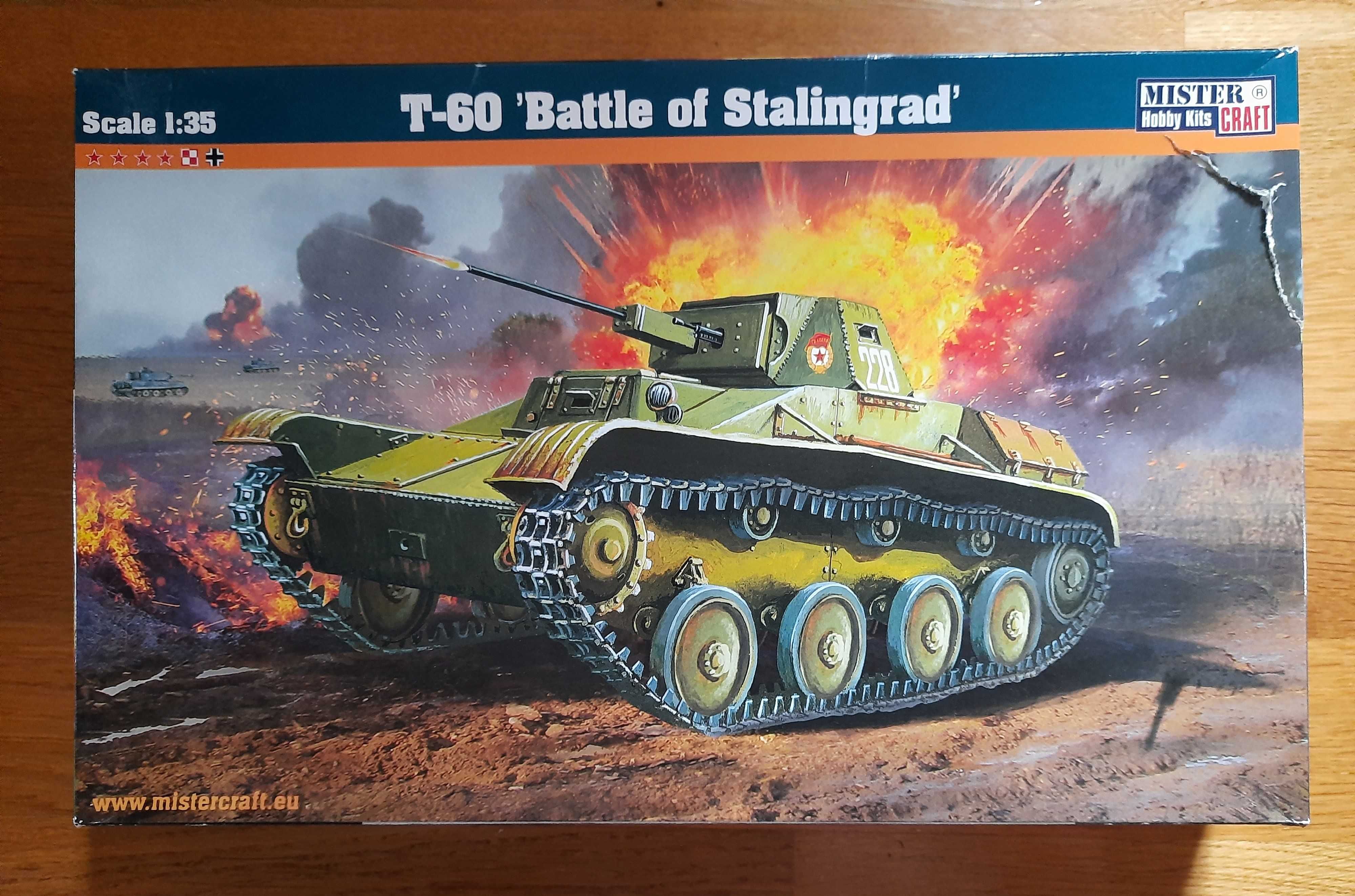 Model do sklejania T-60 Battle of Stalingrad skala 1/35