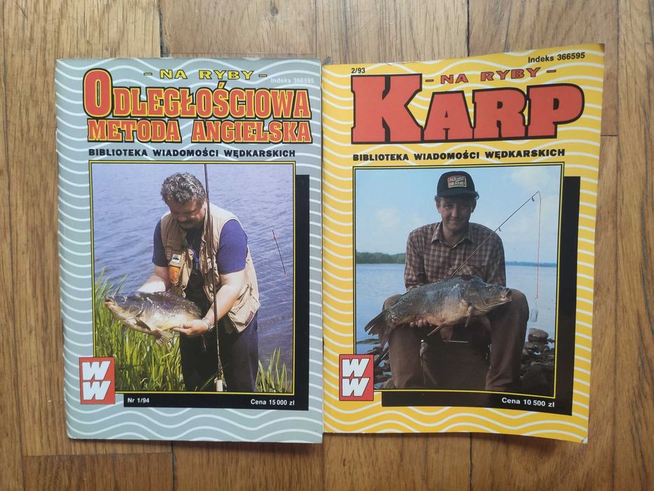 Wiadomości wędkarskie- Biblioteka wiadomości wędkarskich Nr 1/94-2/93