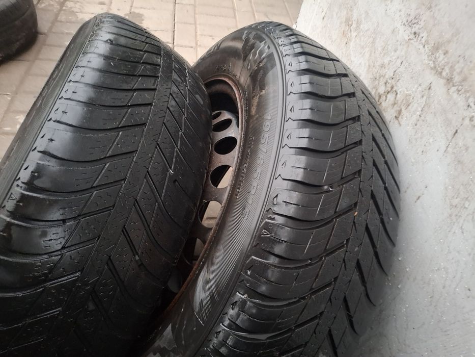 4x felgi z oponami  vw  kba 43737 et 47 6j r15