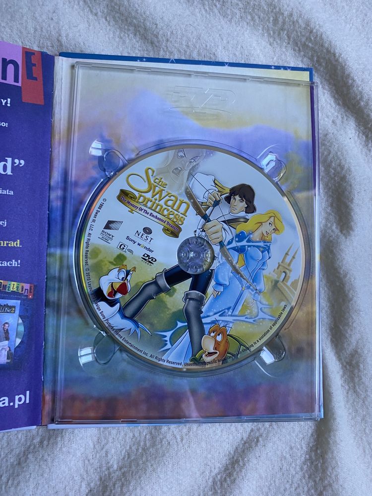 Płyta DVD kultowe animacje „Księżniczka łabędzi. Skarb […]”