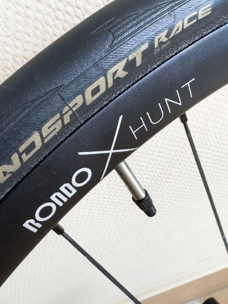 Koła szosowe HUNT x RONDO | alu 30 mm | + Dętki i Opony Continental
