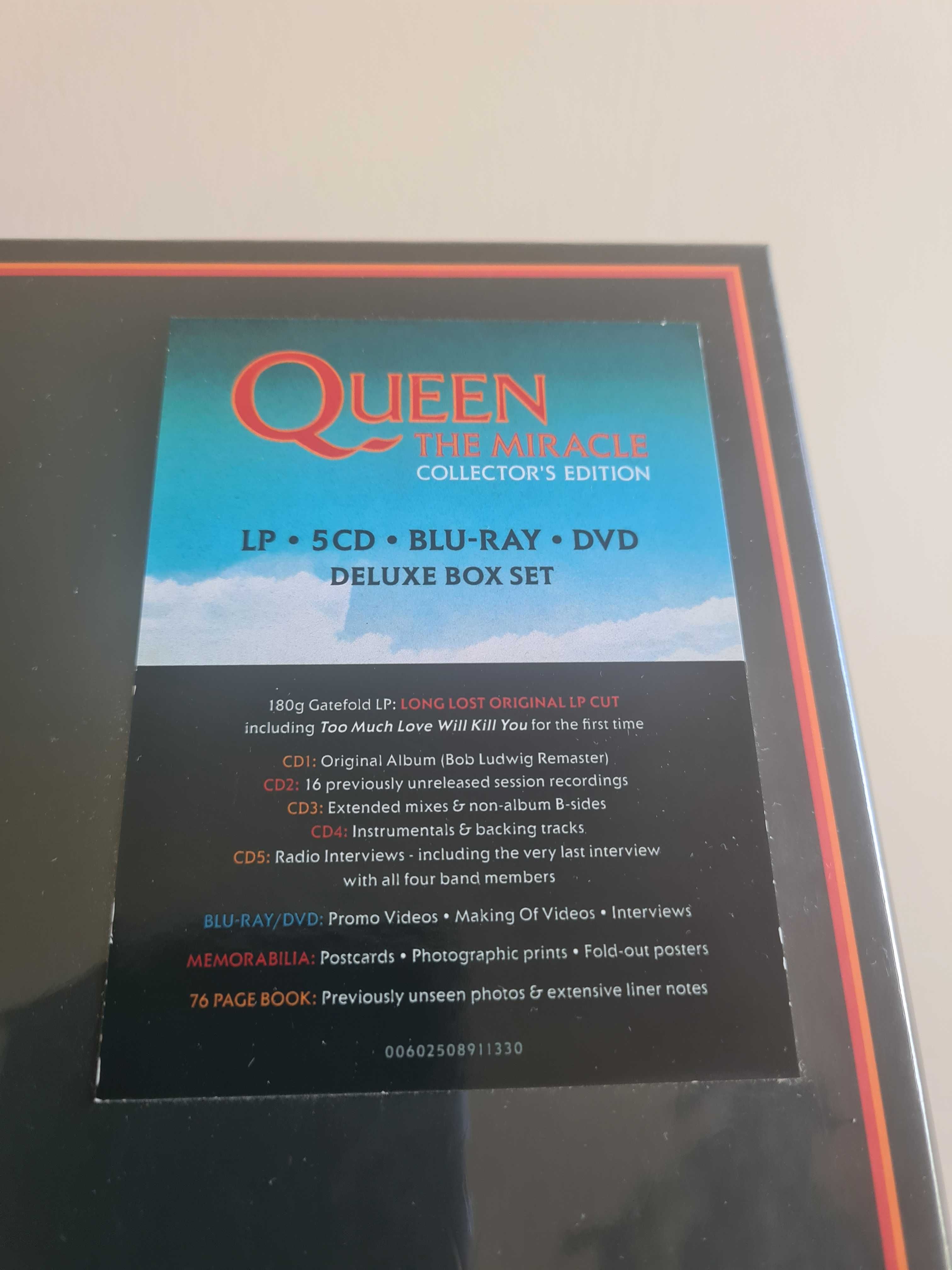 QUEEN The Miracle Super Deluxe Collectors Edition box kolekcjonerski