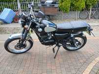 Masch 125 Scrambler. Silnik Suzuki 125..