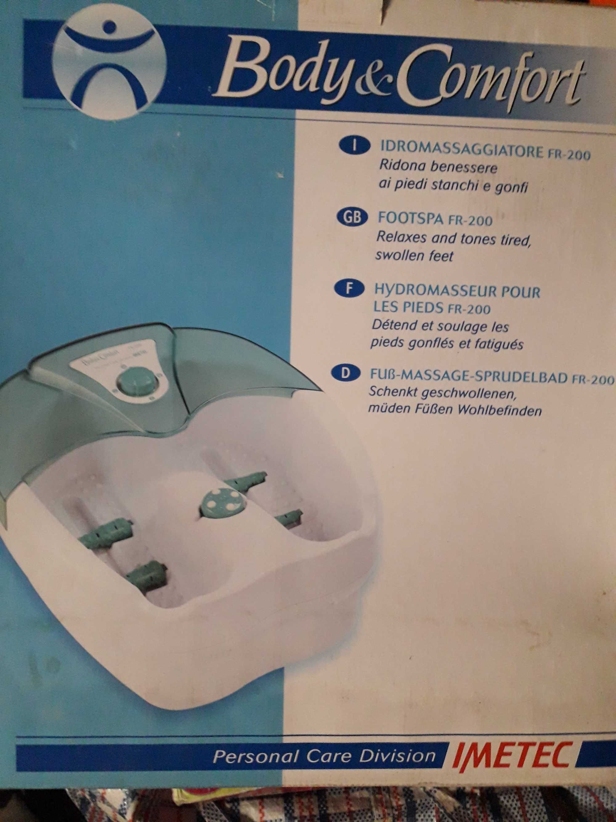 Hidromassagem para pés NOVO marca Imetec