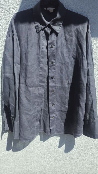 Nowa koszula lniana h&M roz s oversize
