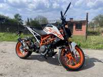 Ktm duke 390/125- 1400km ! 19r igla !!
