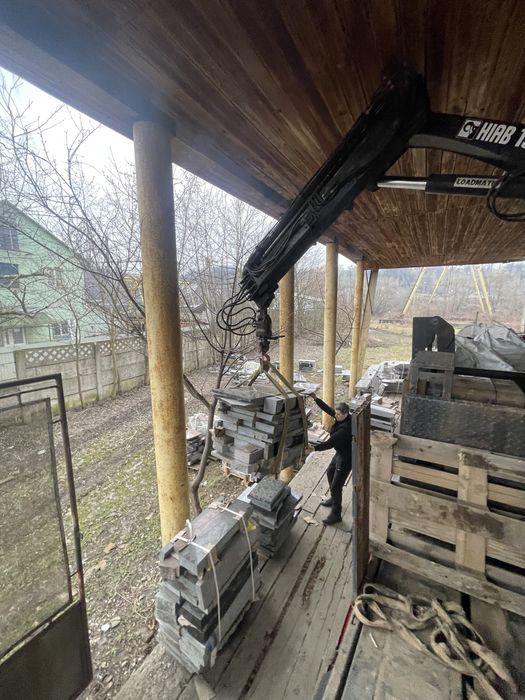 Маніпулятор, оренда маніпулятор, доставка цегла, блоки, кільця, бочки