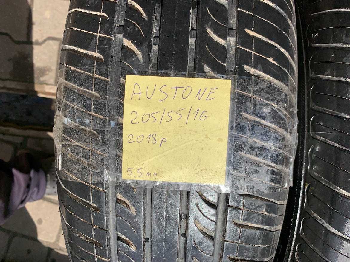 шини скати колеса 205 55 16 Austone 5.5 mm 2018 p 2 шт літо