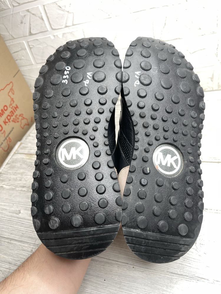 Крутые кожаные кроссовки michael kors